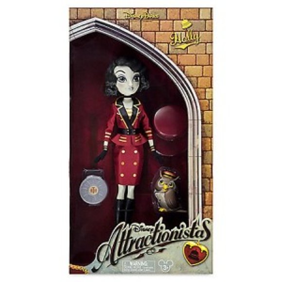 Disney Other - Very Rare Disney Attractionista Tower of Terror Ride Holly Doll Collectible